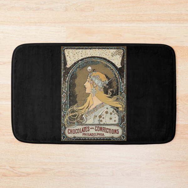 Item preview, Vintage Ad In Tile For Chocolate designed and sold by KathteeDesign.