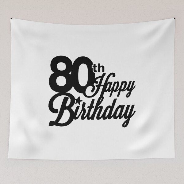 Item preview, 80th Birthday T-Shirt, Birthday T-Shirt, Happy Birthday T-shirt, Birthday Gift, Design for Man and Ladies ,Boy and Girl ,Classic T-Shirt Gift designed and sold by sixday 7day.