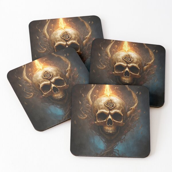 Item preview, Skull Art #6 designed and sold by SkullsClubhouse.