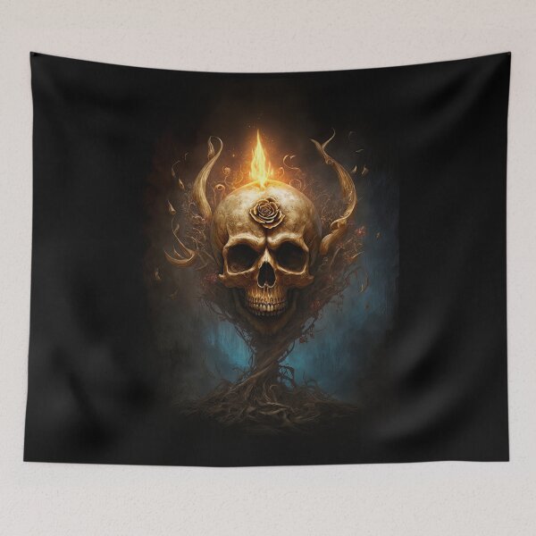Item preview, Skull Art #6 designed and sold by SkullsClubhouse.