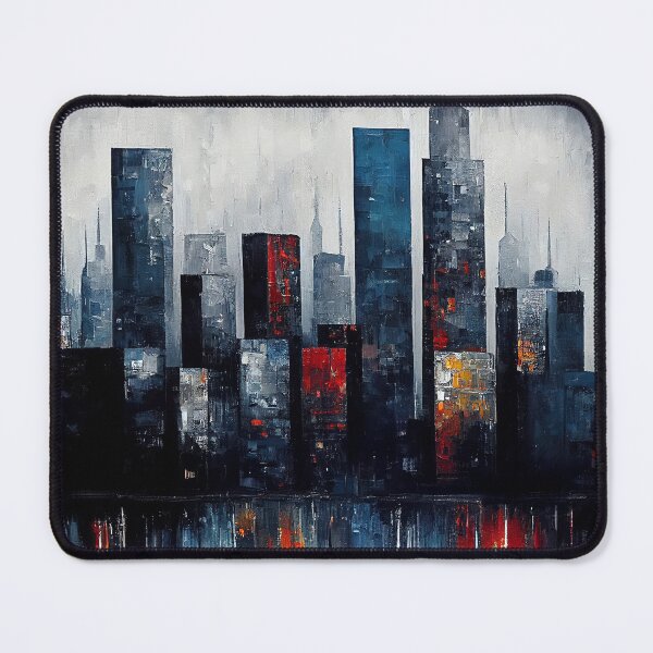 Item preview, Grey cityscape (AI) 25 January 2023 designed and sold by Roberts Birze.