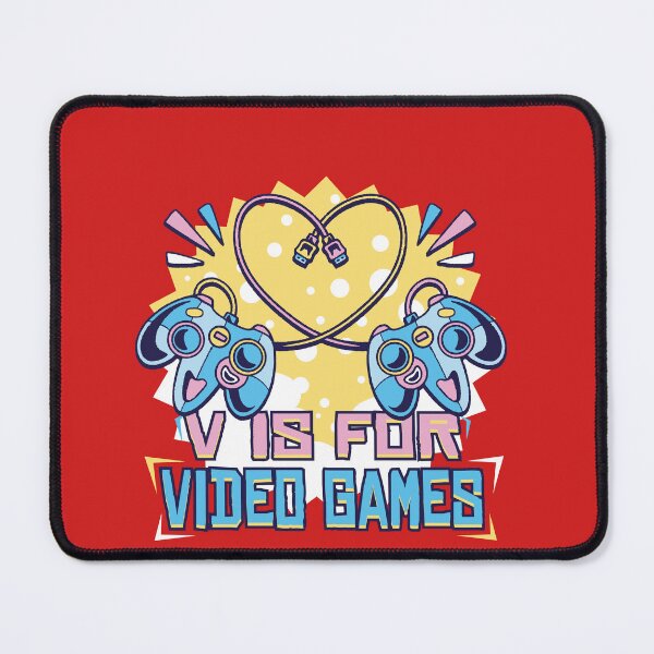 Item preview, V Is For Video Games designed and sold by GulQari.