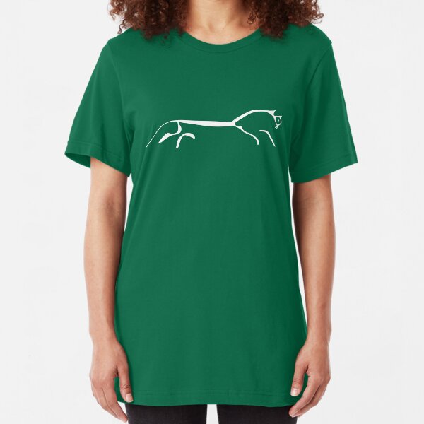 White Horse Slim Fit T-Shirt