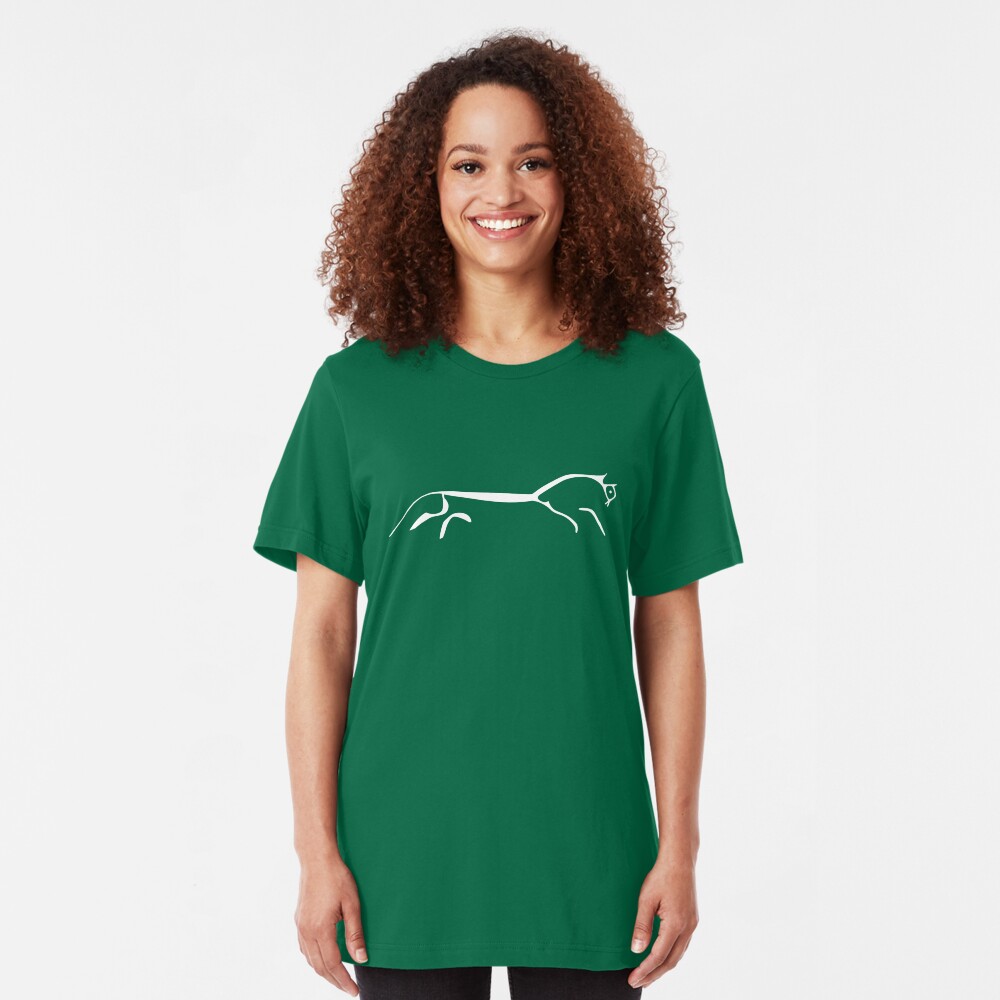 White Horse Slim Fit T-Shirt