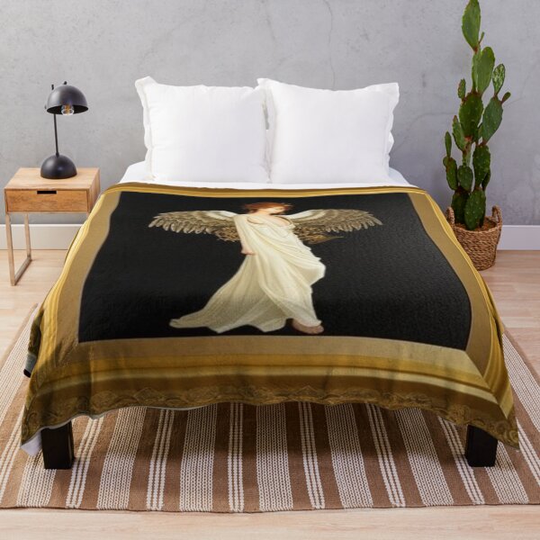 Item preview, Gold and black Angel designed and sold by AnnieHaven.