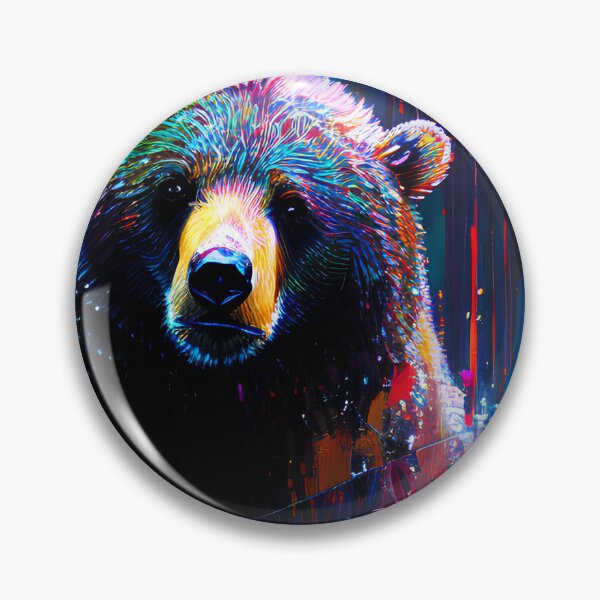 Item preview, Abstract bear, designed and sold by WildMountainArt.
