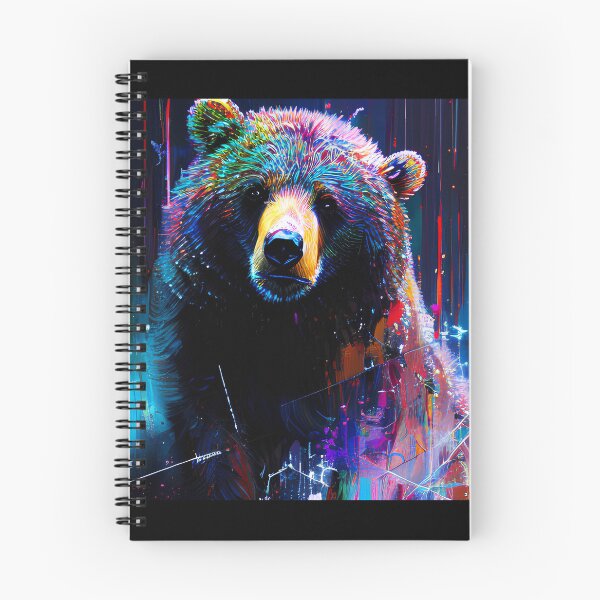 Item preview, Abstract bear, designed and sold by WildMountainArt.