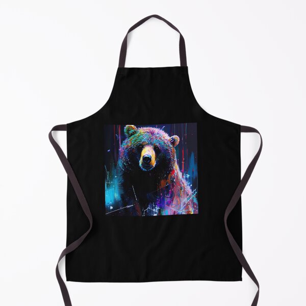 Item preview, Abstract bear, designed and sold by WildMountainArt.