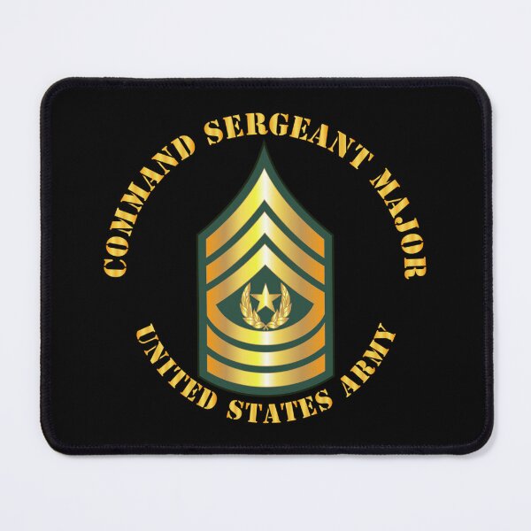 Artikelvorschau, Armee - Command Sergeant Major - CSM entworfen und verkauft von Military Insignia Products.