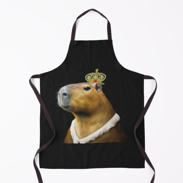 Item preview, Medieval Capybara Royalty Oil Painting designed and sold by CupPainting.