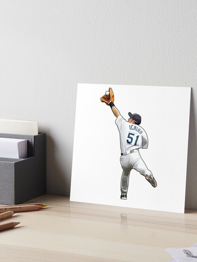 Ichiro Suzuki #51 Amazing Catch Poster for Sale by BoxPocket18