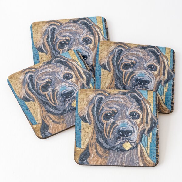 Item preview, Divine Canine: Mosaic Dog designed and sold by CupPainting.