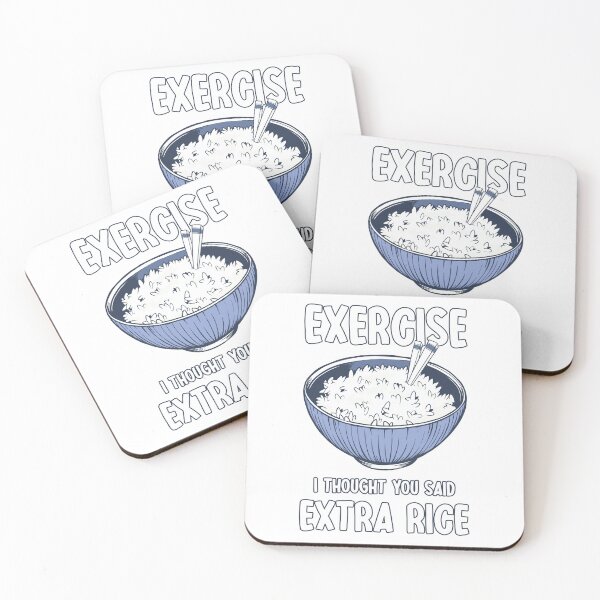 Item preview, Exercise I Thought You Said Extra Rice designed and sold by jie lin.