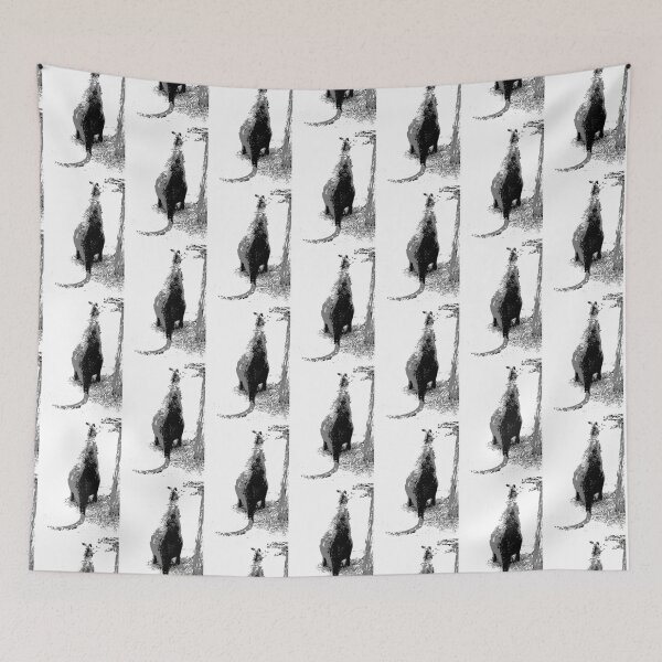 Item preview, The Swamp Wallaby in White! designed and sold by Mickangelhere.