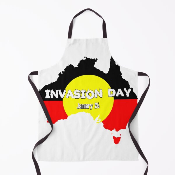 Item preview, Invasion Day January 26 Aboriginal Flag Australia designed and sold by everything4eva.
