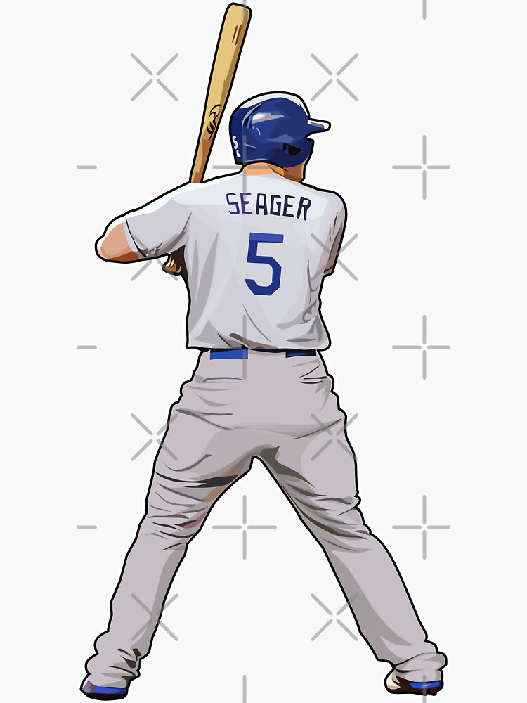 Tops, 5 Corey Seager Los Angeles Dodgers Signature Shirt