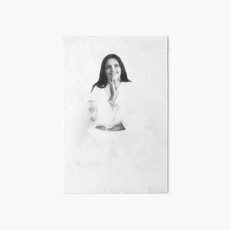 Aperçu de l'œuvre Sri Anandamayi Ma rayonnant d'amour et de compassion créée et vendue par TJ Devadatta Best.