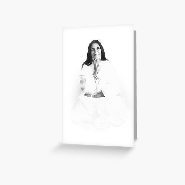 Item preview, Sri Anandamayi Ma Beaming with Love and Compassion designed and sold by TJ Devadatta Best.