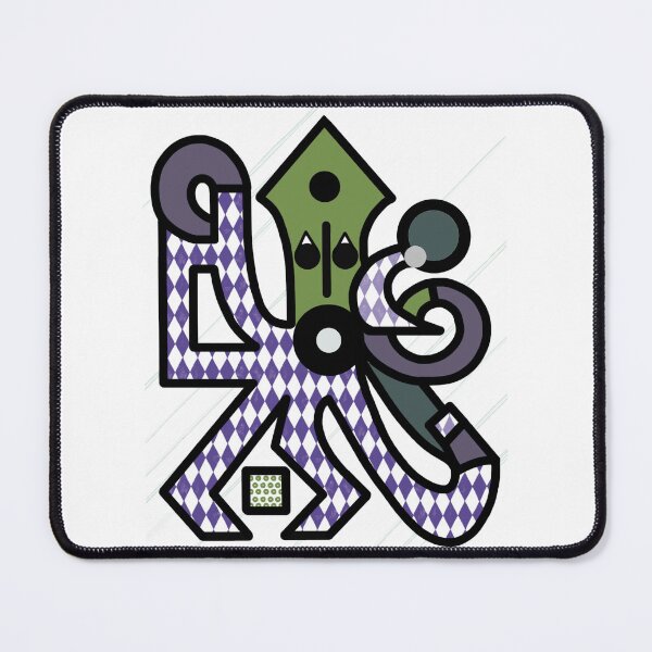 Item preview, Harlequin Octopus designed and sold by linziczka.