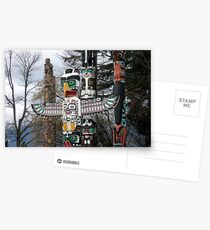 Totem Poles Postcards