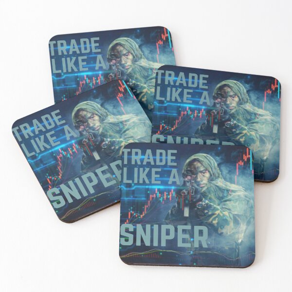 Item preview, TRADE LIKE A SNIPER STOCK MARKET BITCOIN CRYPTO FOREX TRADER ART designed and sold by tradeculture143.
