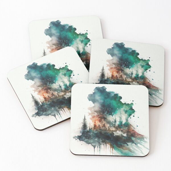 Item preview, Relaxing Watercolor #121 designed and sold by Avocado Design Studio.