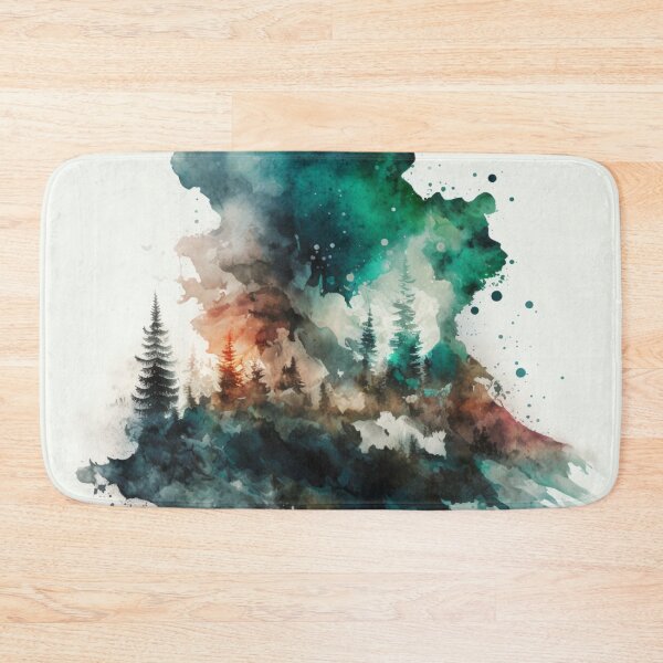 Item preview, Relaxing Watercolor #121 designed and sold by Avocado Design Studio.