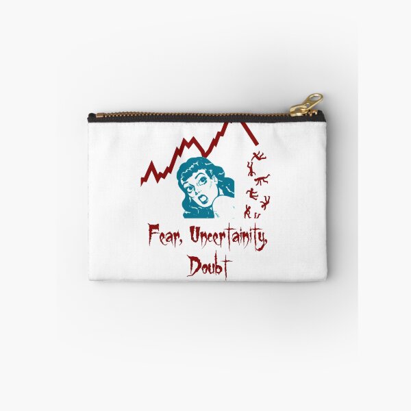 Item preview, 'Fear, Uncertainty, Doubt' Recession Design - Stock and Crypto Trading Problems designed and sold by Ridiculam Toga.