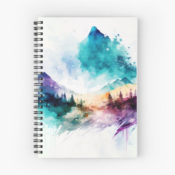 Item preview, Relaxing Watercolor #123 designed and sold by Avocado Design Studio.