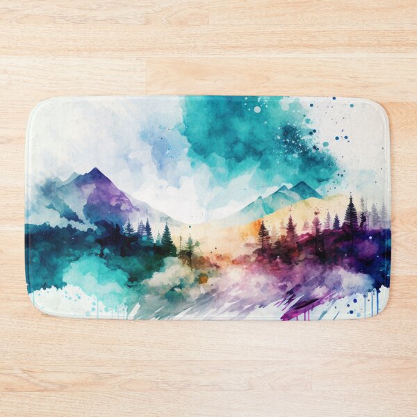 Item preview, Relaxing Watercolor #123 designed and sold by Avocado Design Studio.