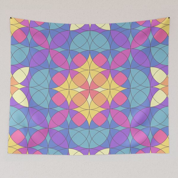 Item preview, Colorful Mosaic Pattern designed and sold by stylebytara.