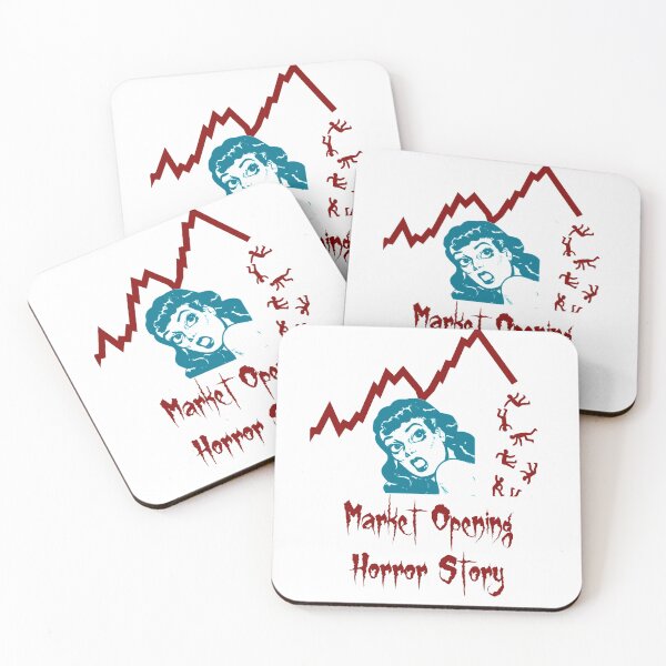 Item preview, 'Market Opening Horror Story' Recession Design - Stock and Crypto Trading Problems designed and sold by Ridiculam Toga.