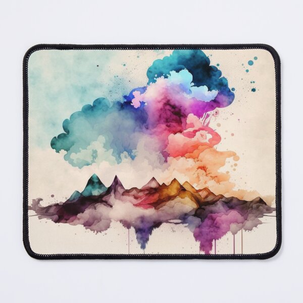 Item preview, Relaxing Watercolor #125 designed and sold by Avocado Design Studio.