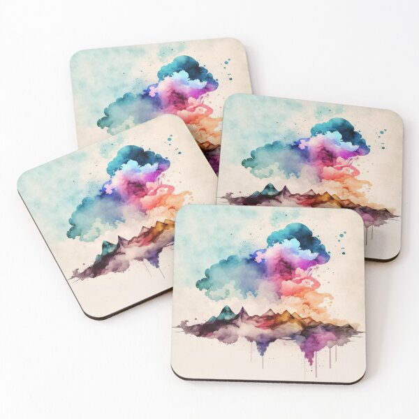 Item preview, Relaxing Watercolor #125 designed and sold by Avocado Design Studio.
