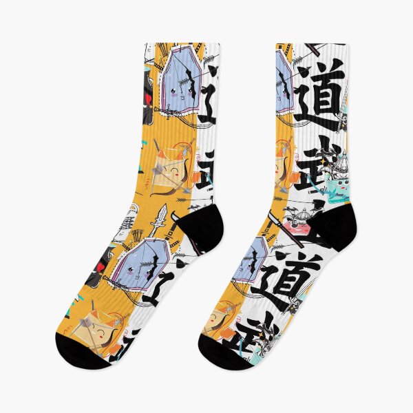 Item preview, YELLOW CUTE SAMURAI TEABAGS designed and sold by builditdefendit.