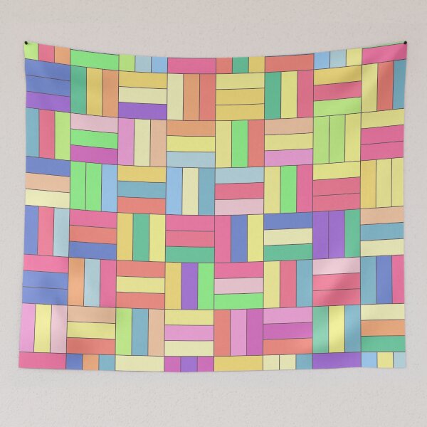 Item preview, Colorful Mosaic Pattern designed and sold by stylebytara.