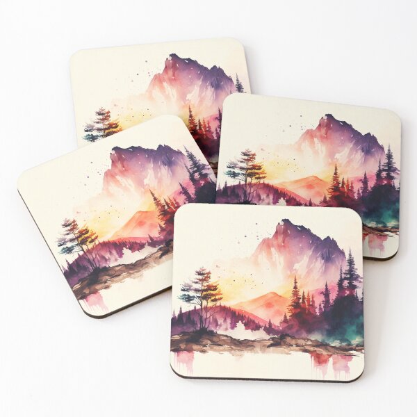 Item preview, Relaxing Watercolor #127 designed and sold by Avocado Design Studio.