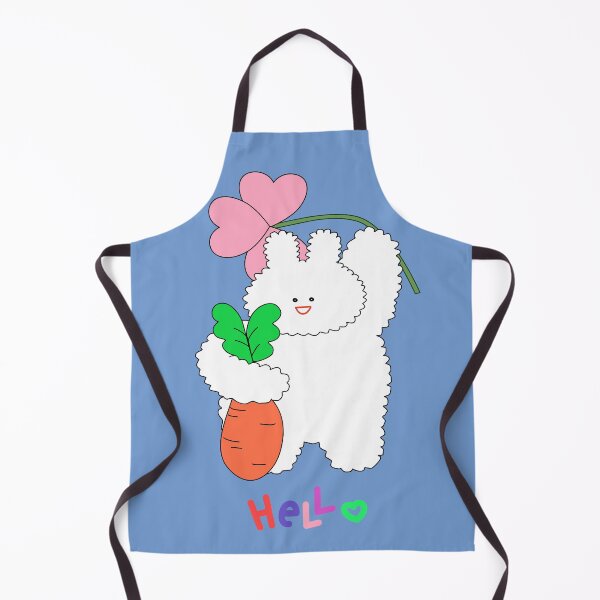 Item preview, rabbit with carrot, flower cute rabbit bunny was fat and happy designed and sold by UnloveToy10.