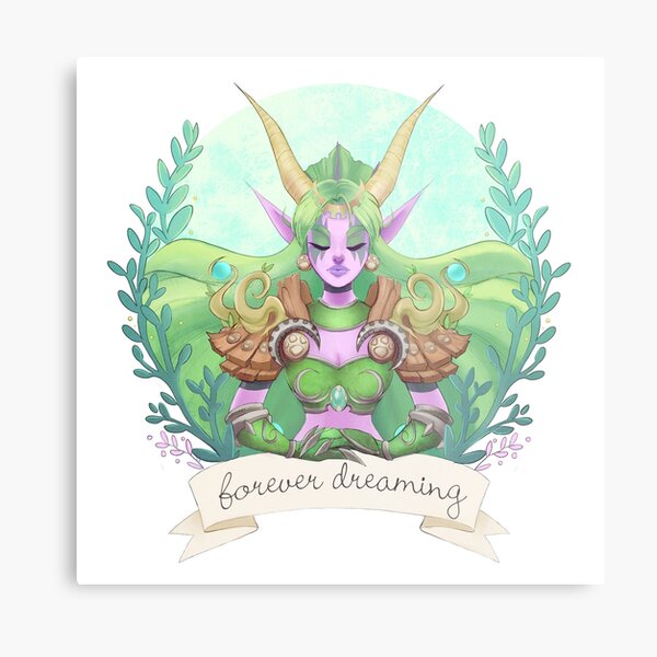 Ysera of the Dream Metal Print