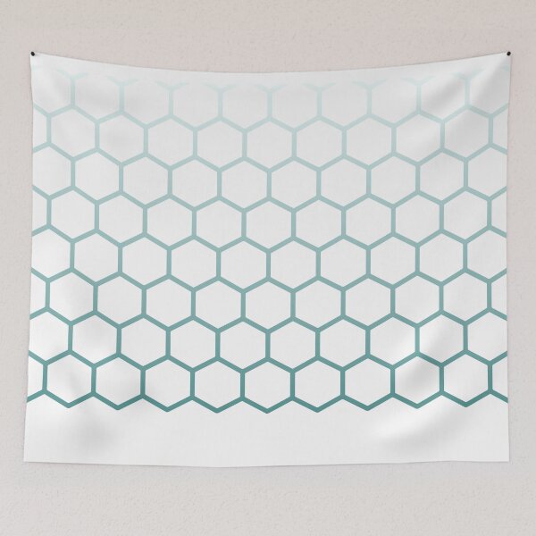 Item preview, Honeycomb Pattern (Teal) designed and sold by Te77y.