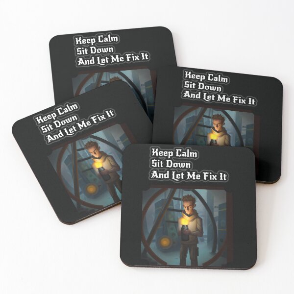 Item preview, Keep Calm Sit Down And Let Me Fix It designed and sold by Urban Aesthetics.