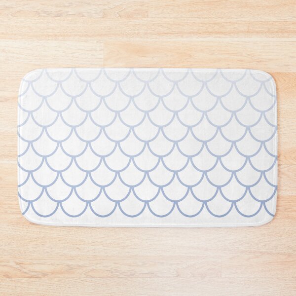 Item preview, Mermaid Scale Pattern (lavender blue) designed and sold by Te77y.