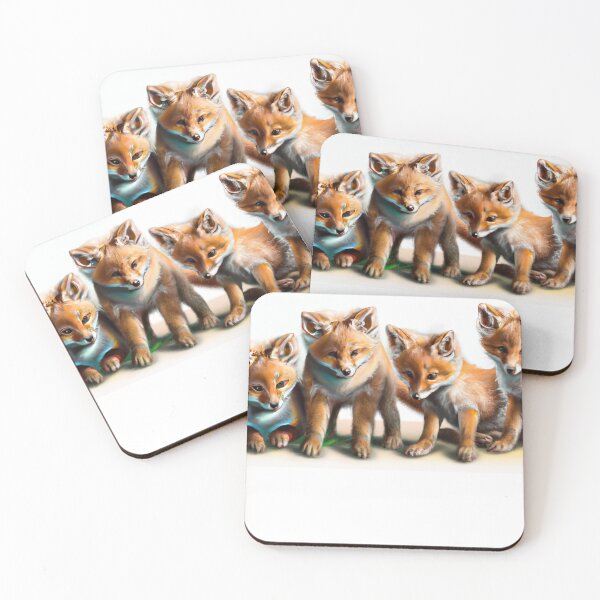 Item preview, Cute Fox Cubs designed and sold by phillipbooth.