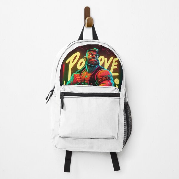 Item preview, Popeye in Neon: RGB digital art designed and sold by Abdullasalem.