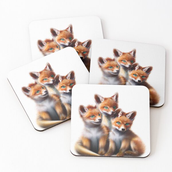 Item preview, Cute Fox Cubs designed and sold by phillipbooth.