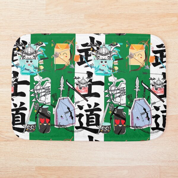Item preview, GREEN CUTE SAMURAI TEABAGS designed and sold by builditdefendit.