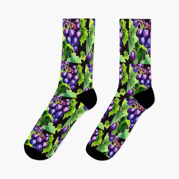 Item preview, Purple grapes on a vine designed and sold by MarcoSc11.