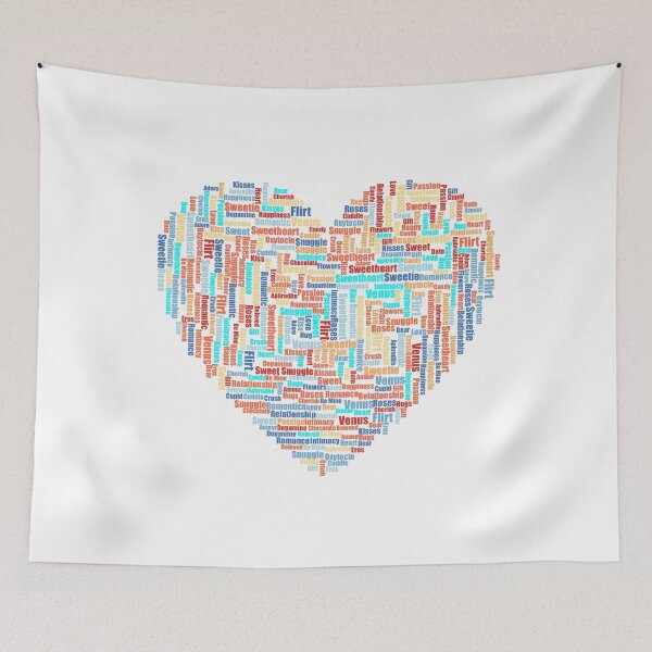 Item preview, Heart valentine's dictionary  designed and sold by sheelashop.