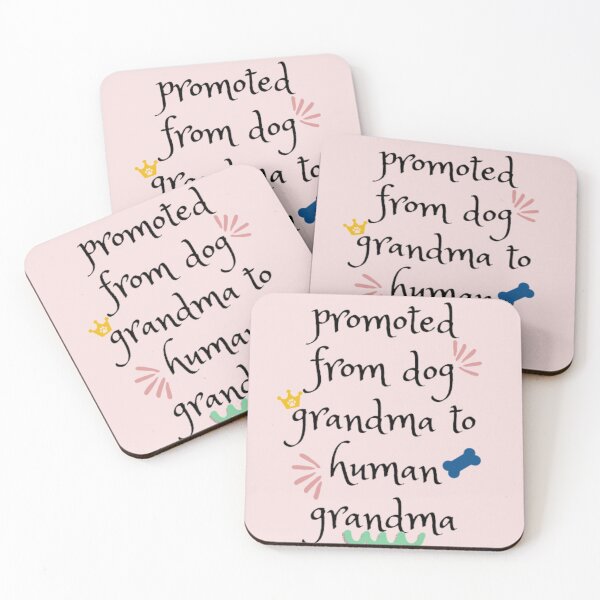 Item preview, Promoted from dog grandma to human grandma designed and sold by R&C.