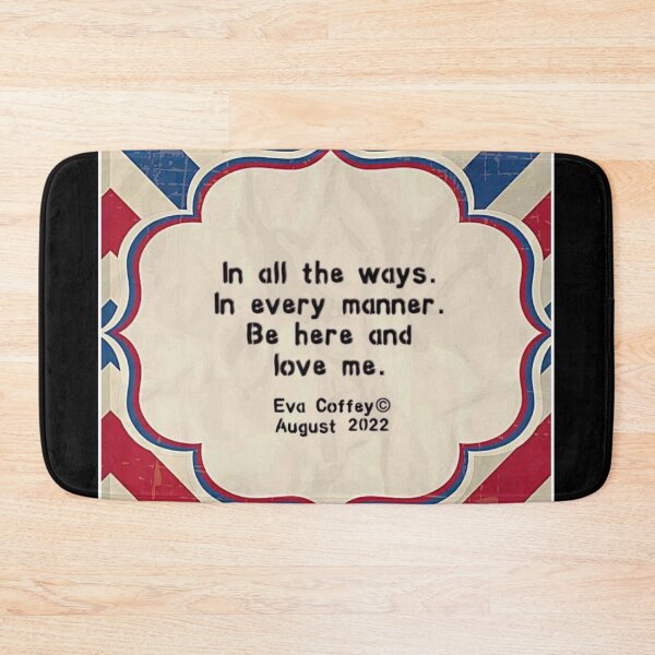 Item preview, Be Here and Love Me Poem  designed and sold by Eva  Coffey.